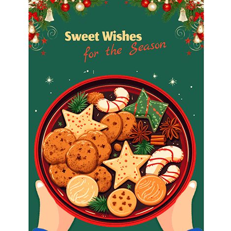 Sweet Wishes for the Holiday Season eCard